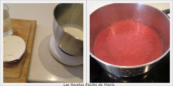 Receta de Tarta Mousse de Fresas con Mascarpone